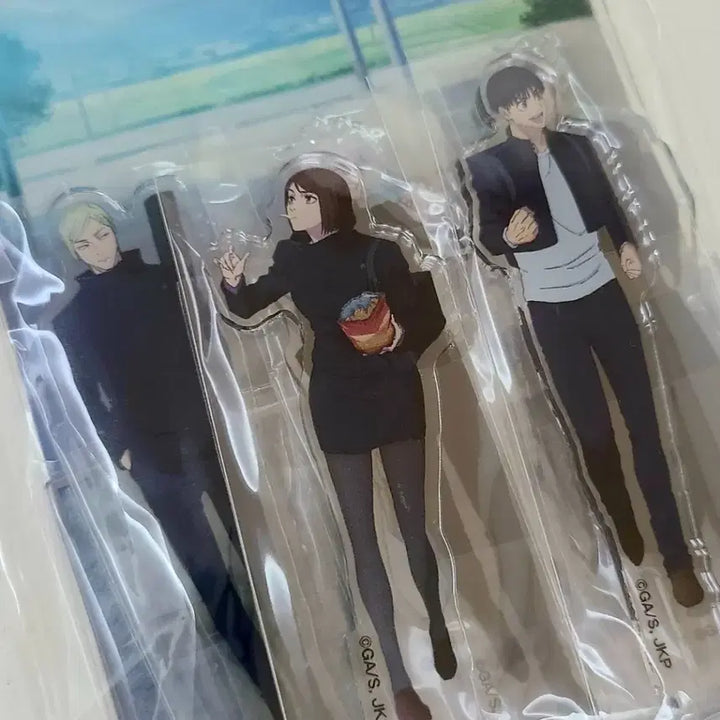 [BUNJANG] Jujutsu Kaisen Volume 0 "Jokes About The Past" Diorama Acrylic Stand Set / 주술회전 회옥옥절 디오라마 아크릴 스탠드 고죠 게토 나나미 쇼코 하이바라