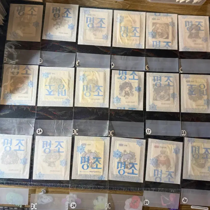 [BUNJANG] Ghibli Studio Characters Mini Stickers Bundle Set (Sealed &amp; Unsealed) / 판매) 명조 띠부씰 개봉 + 미개봉 36종 일괄판매