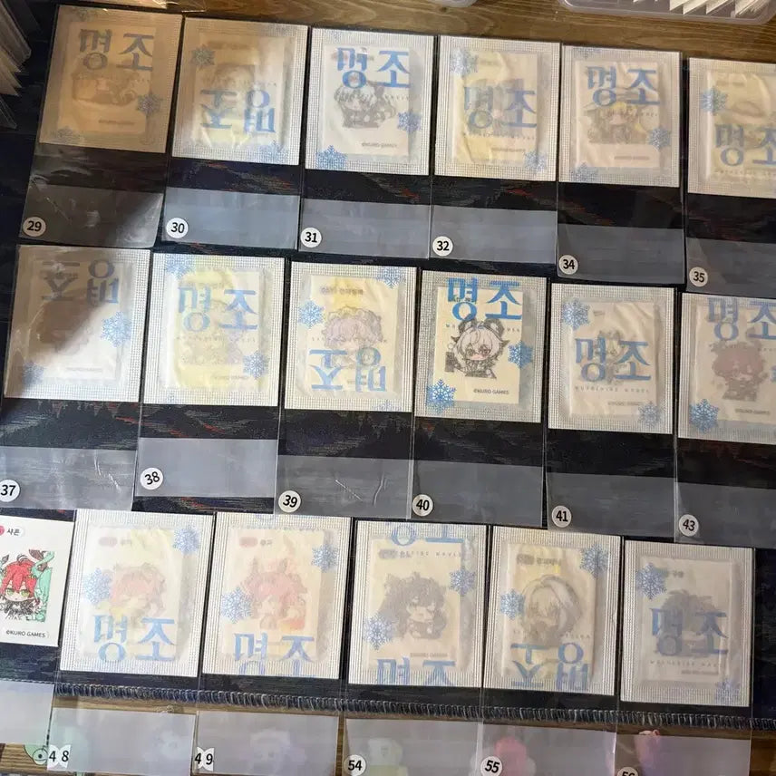 [BUNJANG] Ghibli Studio Characters Mini Stickers Bundle Set (Sealed &amp; Unsealed) / 판매) 명조 띠부씰 개봉 + 미개봉 36종 일괄판매