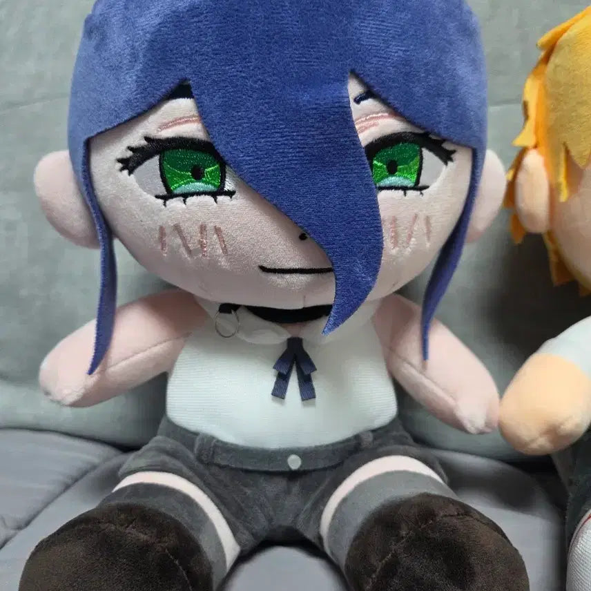 [BUNJANG] Chainsaw Man Denji &amp; Reze Medium Plush Set / 체인소맨 레제 덴지 중형 인형