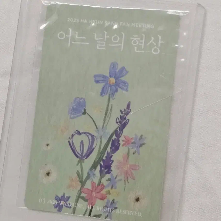 [BUNJANG] Ha Hyun Sang "One Day&