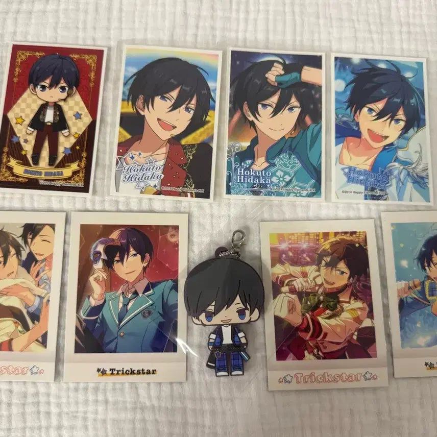 [BUNJANG] Ensemble Stars! Hidaka Hokuto Pashacard + Sticker + Rubber Strap Set / 앙스타 히다카 호쿠토 파샤 + 스티커 + 러버스트랩