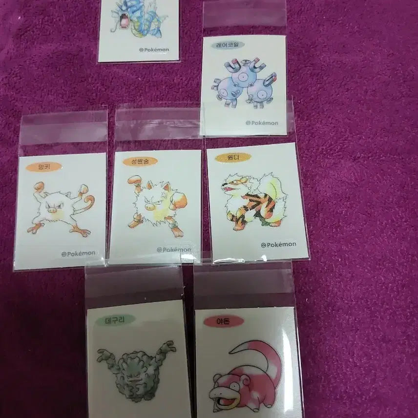 [BUNJANG] Pokemon Stickers Bundle Set / 포켓몬 띠부씰 신상 예약중