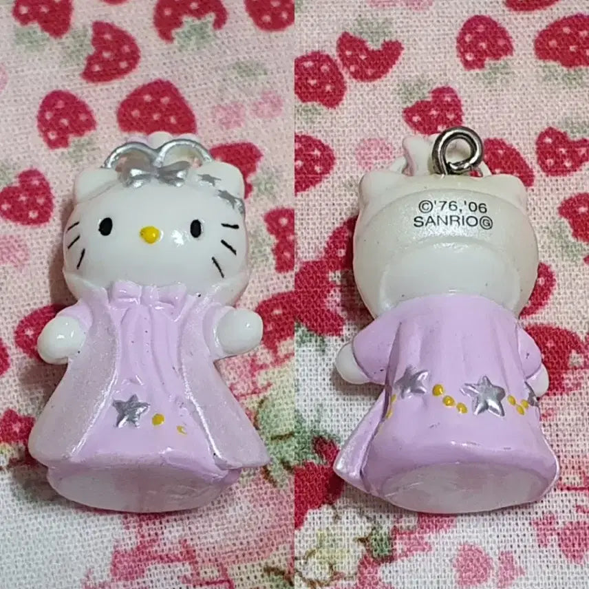 [BUNJANG] Classic Kitty Strap Bundle Set (Seibu Amusement Park Dress Princess) / 고전 키티 스트랩 3개 일괄 (세이부엔 유원지 드레스 공주)