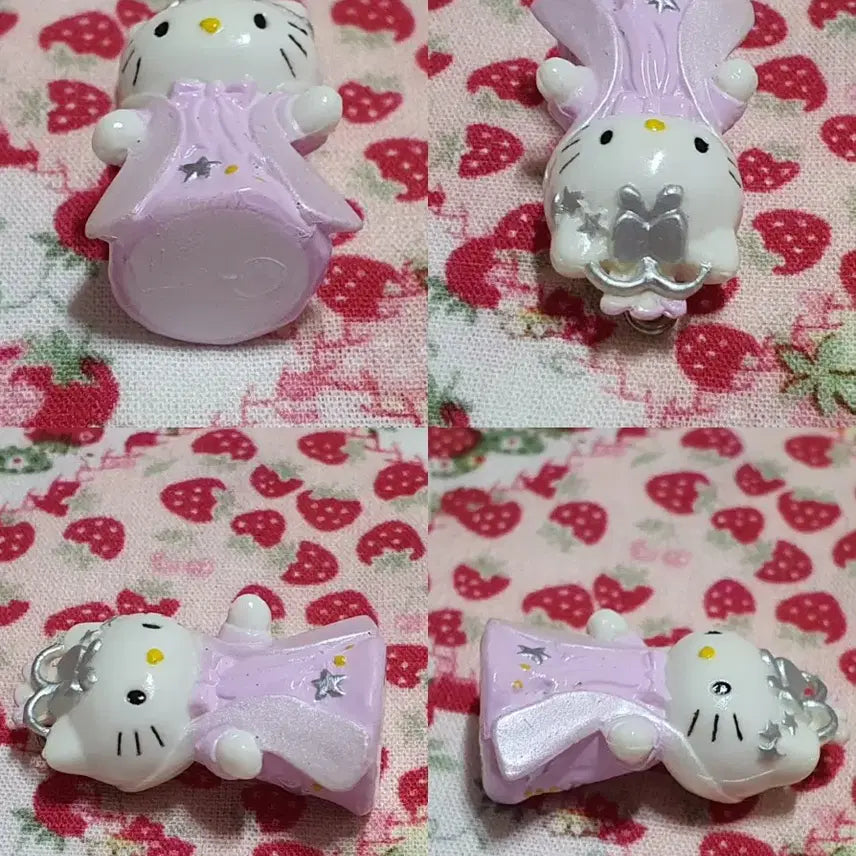 [BUNJANG] Classic Kitty Strap Bundle Set (Seibu Amusement Park Dress Princess) / 고전 키티 스트랩 3개 일괄 (세이부엔 유원지 드레스 공주)