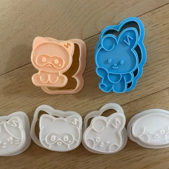 [BUNJANG] ZB1 2W Heartbeat Cookie Cutter Set Hao Yujin Ricky Gyuvin / 제베원 앤더블 심장콩딱 쿠키틀 쿠키커터 하오 유진 리키 규빈