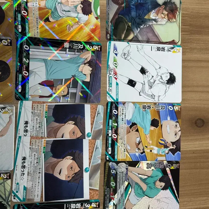[BUNJANG] Haikyuu!! Aoba Johsai Seijo Trading Cards Bundle Set / 하이큐 바보카 아오바조사이 세이조 일괄