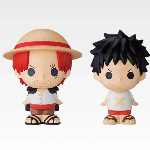 [BUNJANG] One Piece Ichiban Kuji F Prize SOFVICS Figure 2-Piece Set (Luffy &amp; Shanks) / 원피스 제일복권 F상 SOFVICS 피규어 2개 세트 붉은머리 빨간머리