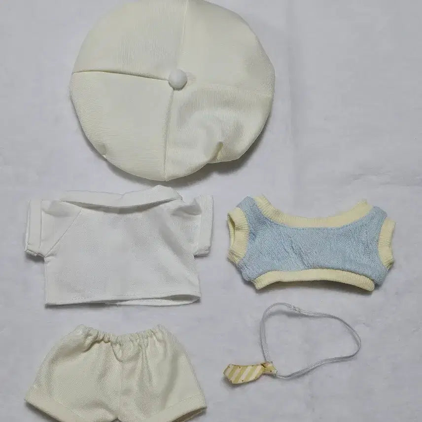 [SOLD OUT] 20cm 솜인형옷 파랑노랑 세트
