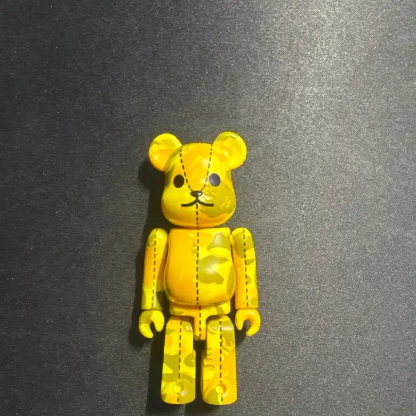 [BUNJANG] BAPE Bearbrick Yellow Camo / 베이프 베어브릭
