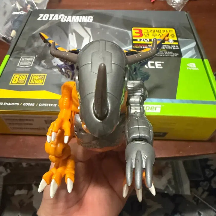 [BUNJANG] Digimon MetalGreymon Transforming Figure / 고전 디지몬 메탈그레이몬 변피