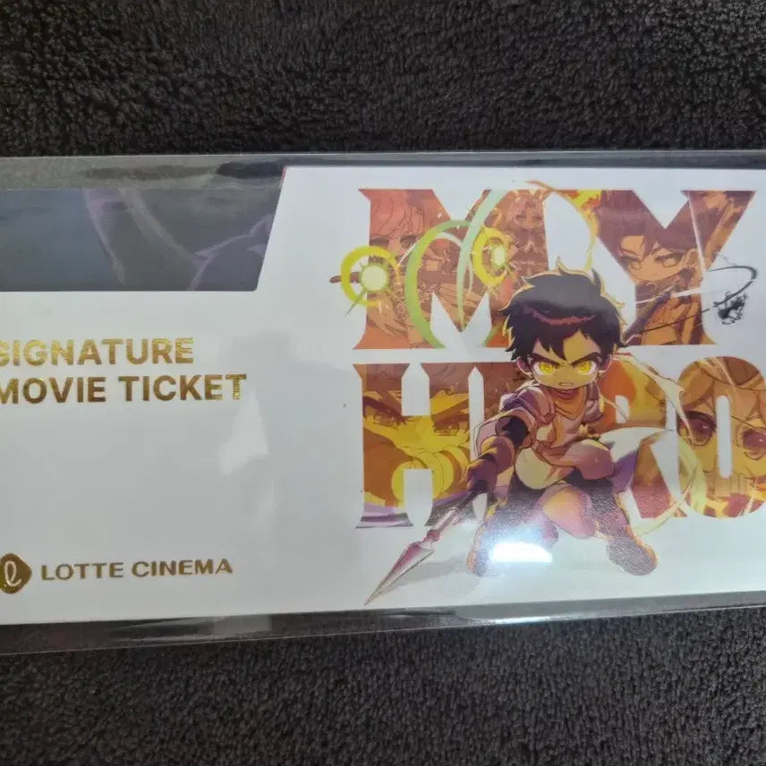 [BUNJANG] Dear My Hero Signature Movie Ticket / 디어 마이 히어로 시그니처 무비 티켓