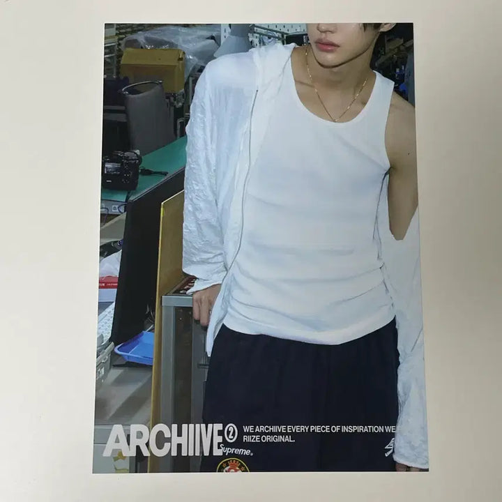 [BUNJANG] RIIZE Wonbin ARCHIIVE Pop-up Random Entry Benefit Poster / RIIZE 라이즈 ARCHIIVE 팝업 랜덤 입장 특전 포스터 원빈