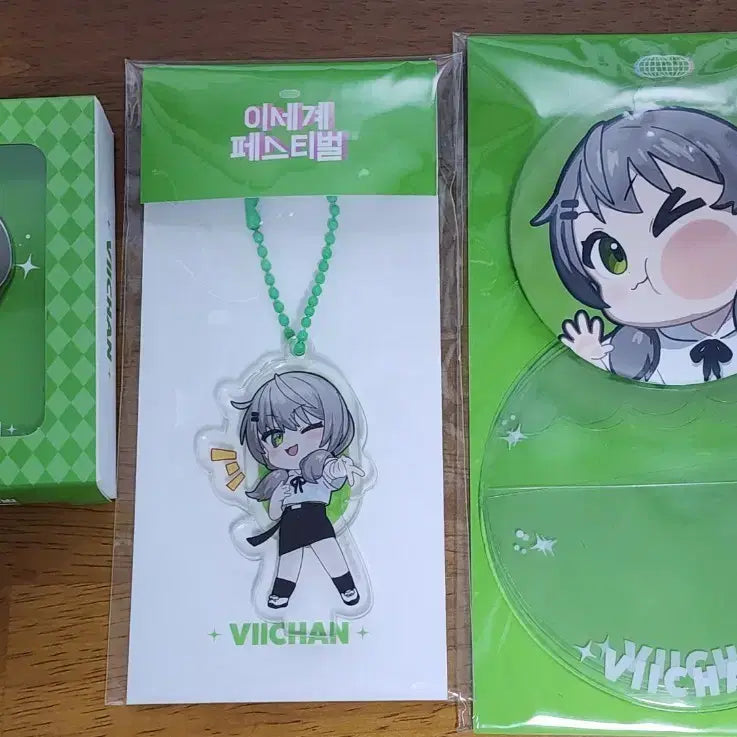[BUNJANG] Isekai Idol Isekai Festival Bichan Metal Badge, Keyring, Can Badge Bundle Set / 이세계아이돌 이세계페스티벌 비챤 메탈 뱃지, 키링, 캔뱃지 판매