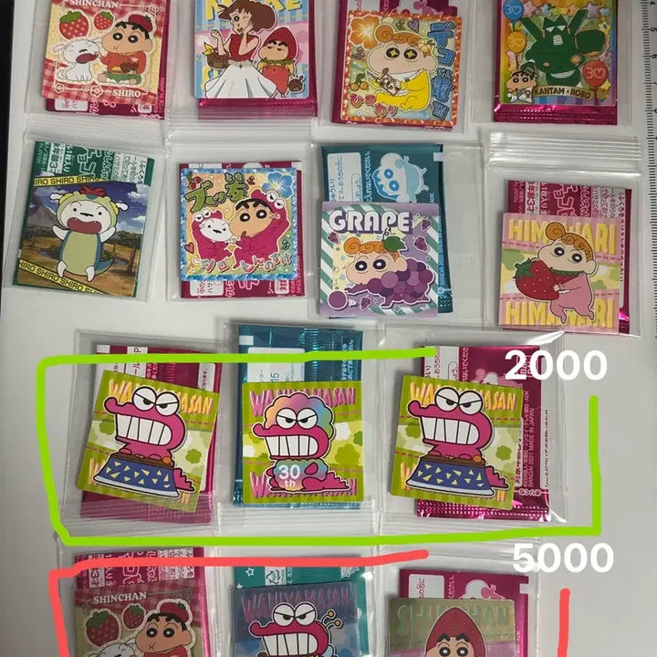 [BUNJANG] Crayon Shin-chan Chocobi Stickers / 짱구 초코비씰