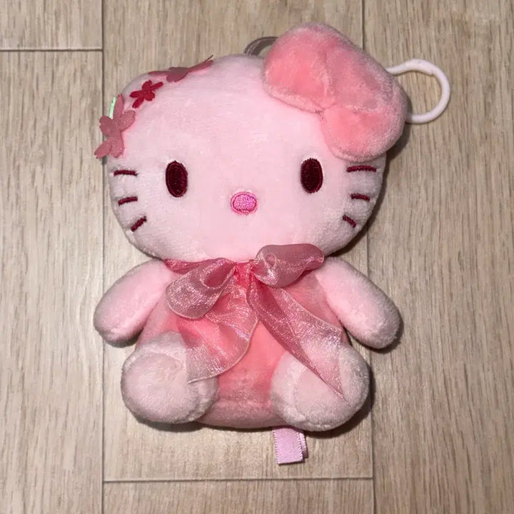 [BUNJANG] Sanrio Cherry Blossom Kitty Plush / 산리오 벚꽃 키티 인형
