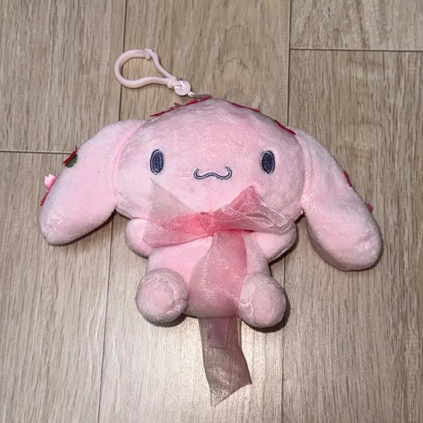 [BUNJANG] Sanrio Cinnamoroll Cherry Blossom Plush Doll / 산리오 벚꽃 시나모롤 인형