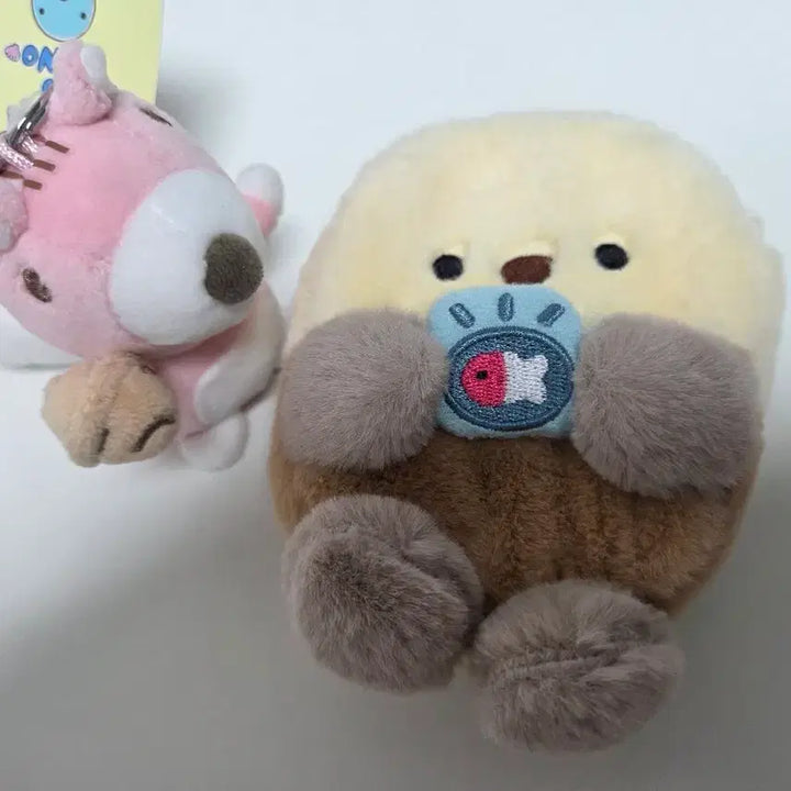 [BUNJANG] Porori Doll, Otter Coin Pouch, Cloud Keychain, Ball Keychain Bundle / 포로리인형, 수달동전지갑, 구름키링, 털공키링