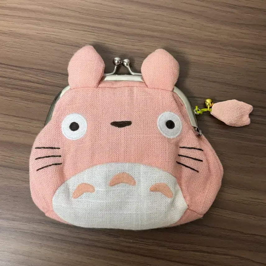[BUNJANG] Studio Ghibli Totoro Cherry Blossom Gamaguchi Pouch / 지브리 토토로 벚꽃한정 가마구치