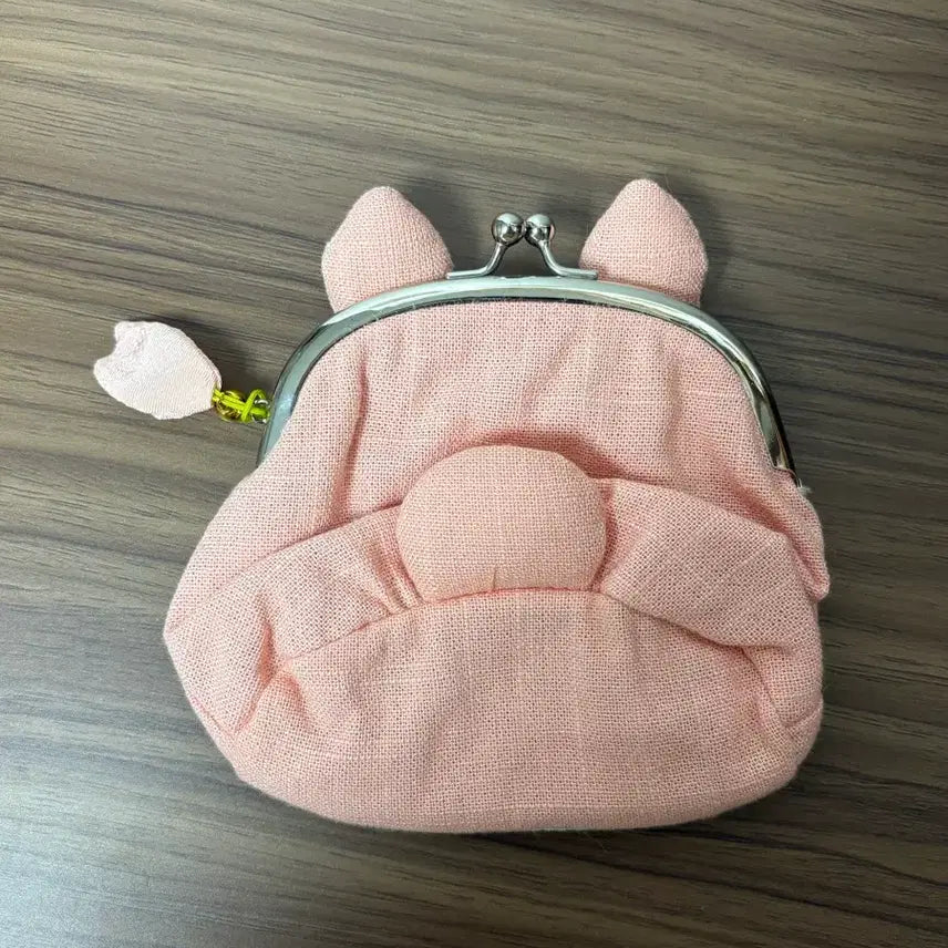 [BUNJANG] Studio Ghibli Totoro Cherry Blossom Gamaguchi Pouch / 지브리 토토로 벚꽃한정 가마구치