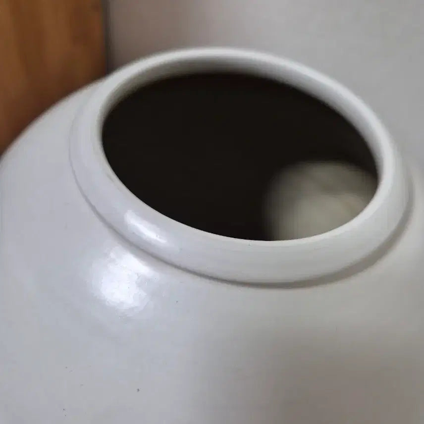 [BUNJANG] White Porcelain Matte Moon Jar / 달항아리