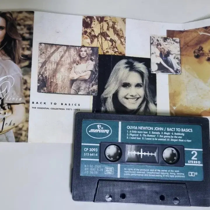 [BUNJANG] Olivia Newton-John Essential Collection Cassette Tape / 올리비아 뉴튼 존 Essencial Collection (카세트테이프)