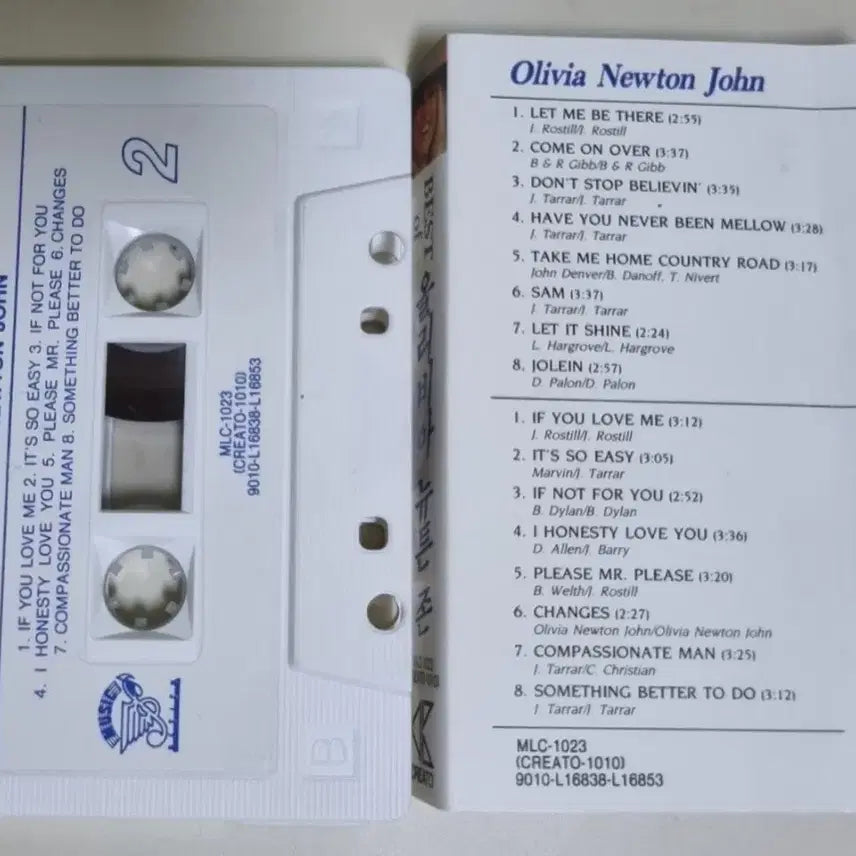[BUNJANG] Olivia Newton-John Best Cassette Tape / 올리비아 뉴튼 존 BEST (카세트테이프)