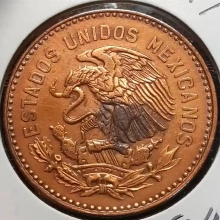 [BUNJANG] Mexico 1959 50 Centavos Large Coin (Unused) / 멕시코 미사용 1959년 50센타보스 대형주화.외국주화 주화 화폐 동전
