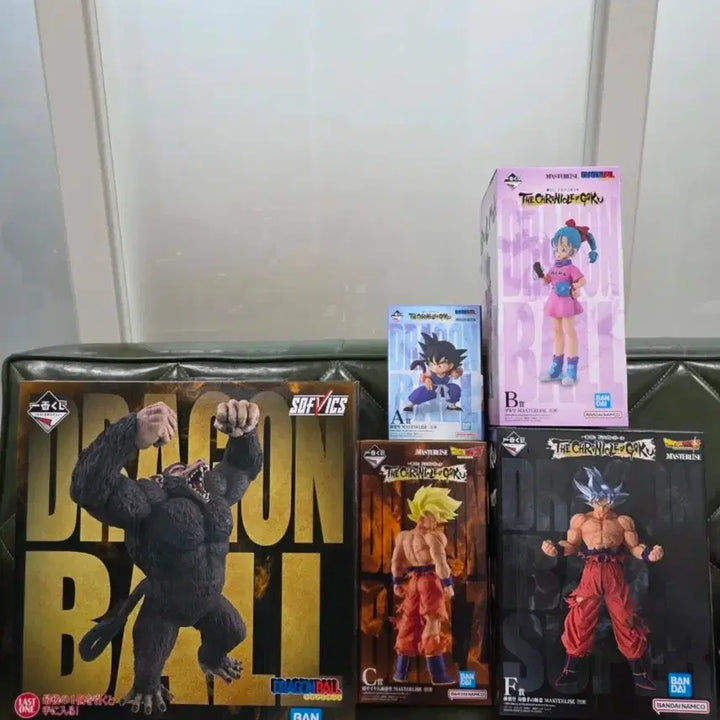 [BUNJANG] Dragon Ball Chronicle Figures Bundle Set (A, B, C, F, Last One) - Sealed / (미개봉)드래곤볼 크로니클 A,B,C,F,라스트원 일괄팝니다