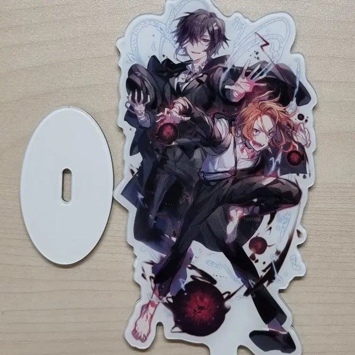 [BUNJANG] Bungo Stray Dogs Dazai Chuuya Double Black Acrylic Stand / 문호스트레이독스 비공식 굿즈 문스독 비공굿 쌍흑 아크릴스탠드 다자이 츄야