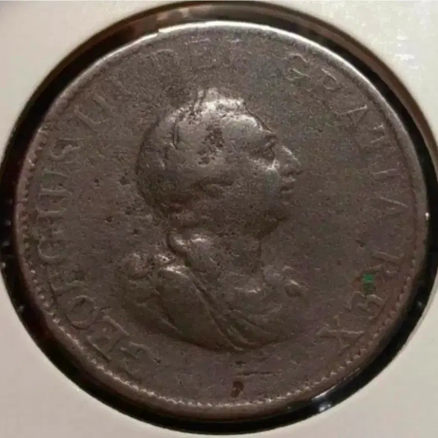 [BUNJANG] George III 1799 Halfpenny Coin / 영국  조지3세 1799년 1/2페니.외국주화 주화 화폐 동전
