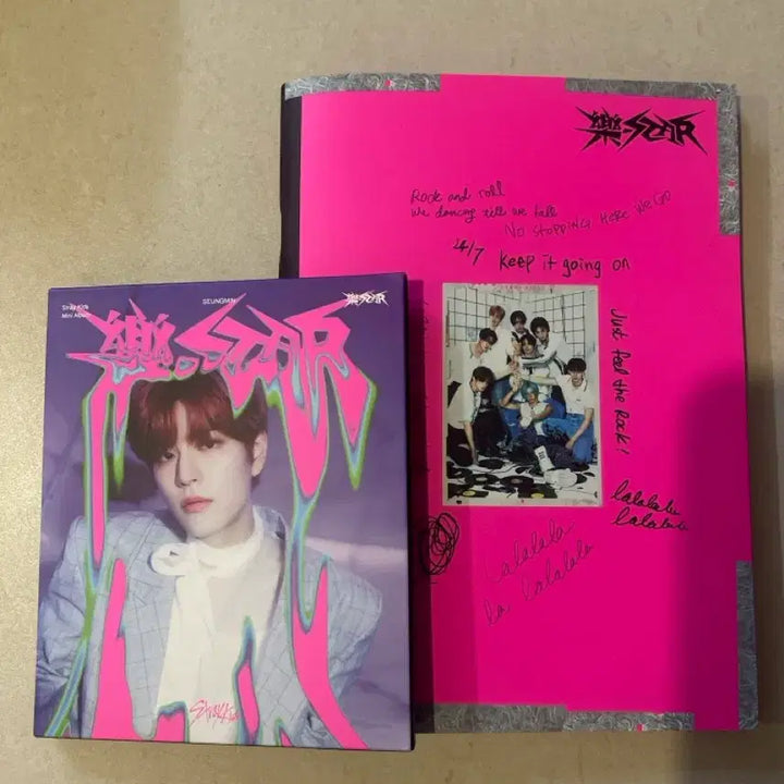 [BUNJANG] Stray Kids Seungmin ROCK Unsealed Album / (일괄) 스키즈 락 개봉 앨범 승민 포스트카드 앨범