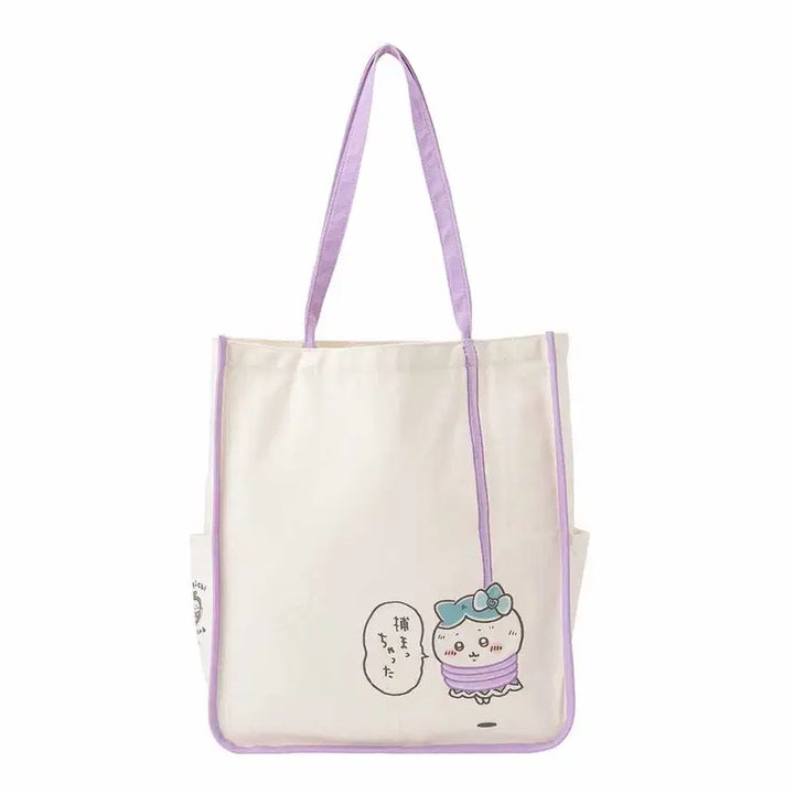 [BUNJANG] Chikawa "Caught It" Tote Bag / 초매지컬 치이카와 잡혀버렸어 가방