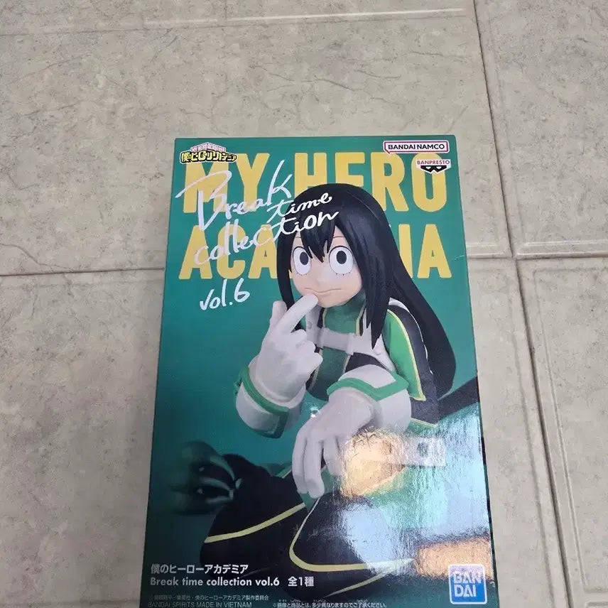 [BUNJANG] My Hero Academia Break Time Collection Vol. 6 Tsuyu Figure / 히어로 아카데미 브레이크 타임 컬렉션 vol.6 츠유