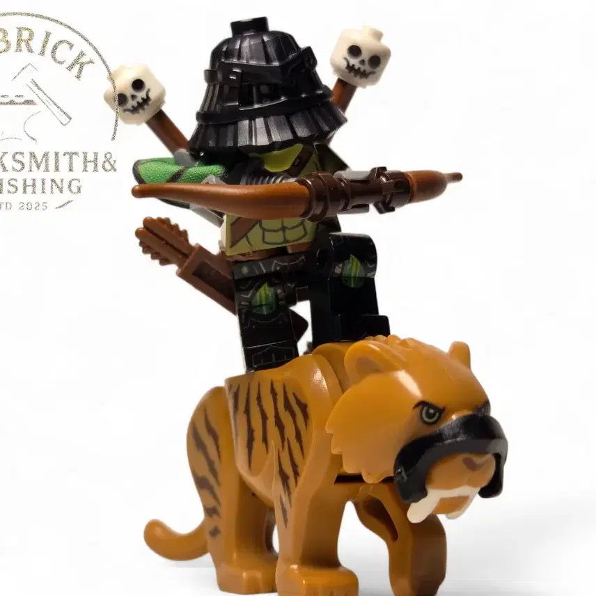 [BUNJANG] LEGO Black Castle Diorama "Orc Rider" Custom Build / 레고 블랙캐슬 디오라마 "오크 라이더"