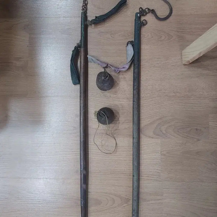 [BUNJANG] Antique Scale with Weights / 저울 저울추 포함