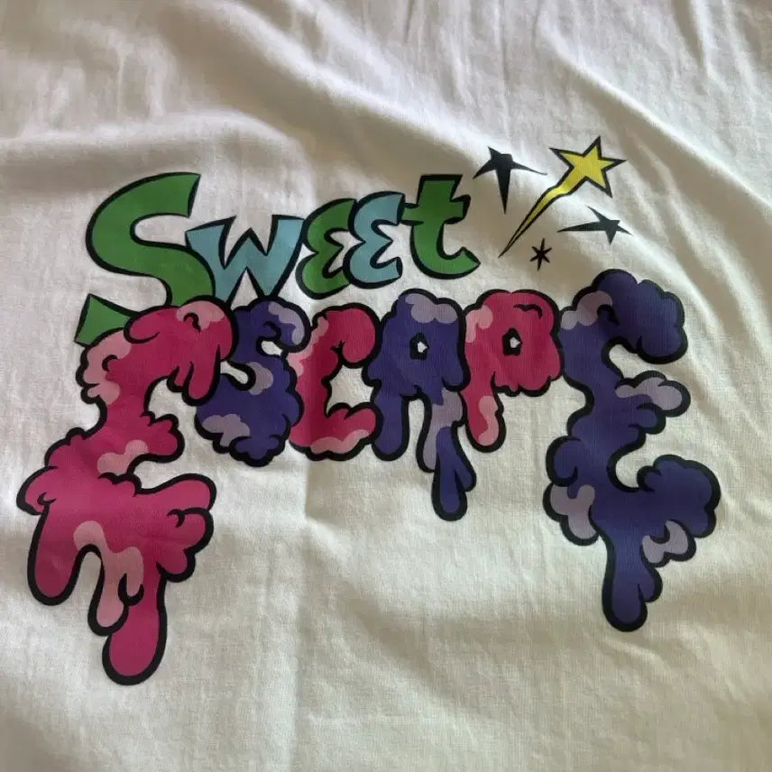[BUNJANG] SHINee Key Sweet Escape White T-Shirt / 샤이니 키 스윗이스케이프 화이트 티셔츠