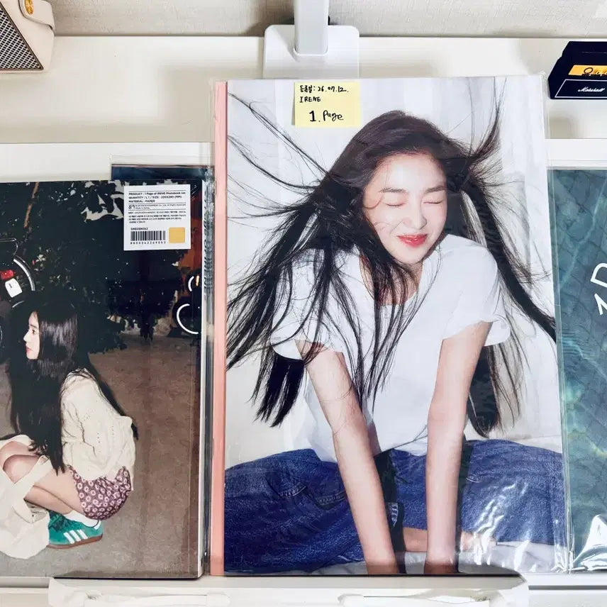[BUNJANG] Red Velvet Irene 1page Photobook Photocard / 한정판 아이린 1page 사진전 포토북 레드벨벳 포카 원페이지
