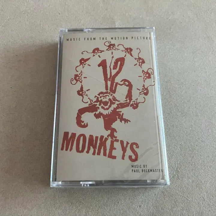 [BUNJANG] 12 Monkeys Original Soundtrack Cassette Tape (Import, Unopened) / 90년대 영화 12몽키즈 OST 영화음악 수입반 미개봉 카세트테이프