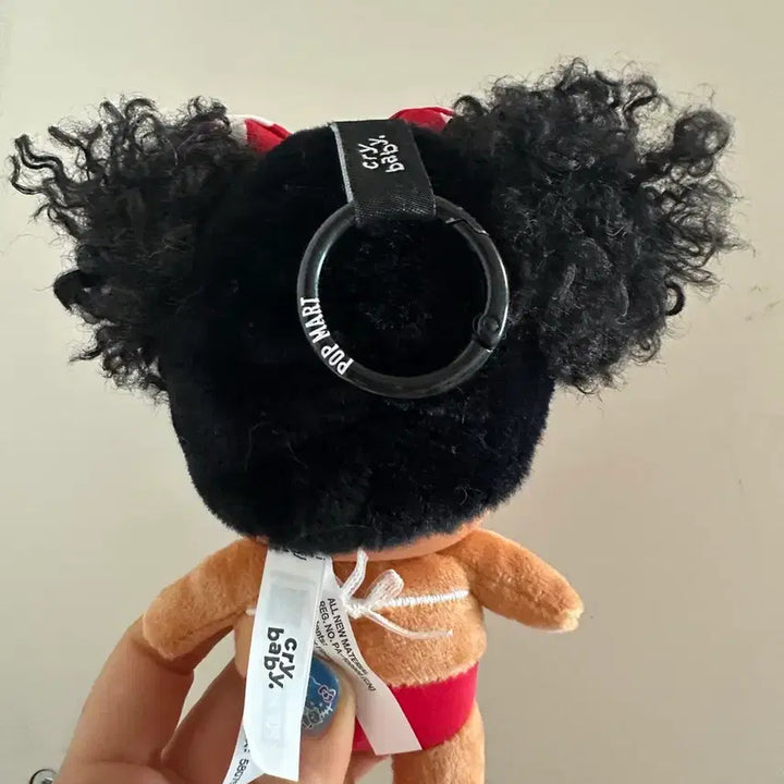 [BUNJANG] POP MART Crybaby Vacation Diary Summer Vibes Plush Keychain / 팝마트 크라잉베이비 휴가일기 여름감성 인형 키링