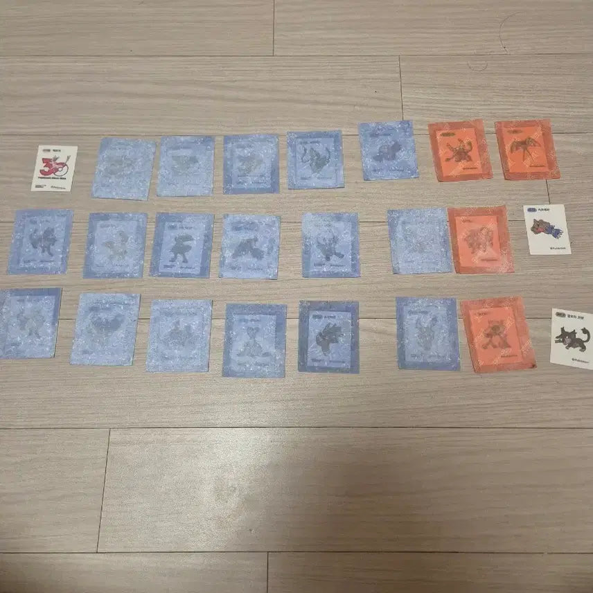 [BUNJANG] Pokemon Stickers / 포켓몬띠부씰 팔아요 편하게문의주세요 택배불가