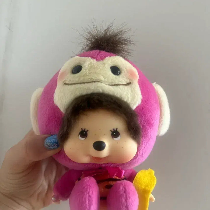 [BUNJANG] Sekiguchi Monchhichi Chamiko Monkey Keyring / 정품 세키구치 몬치치 차메코 원숭이 키링