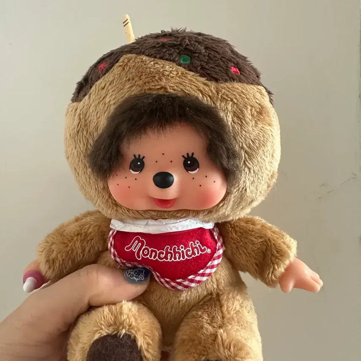 [BUNJANG] Sekiguchi Monchhichi Takoyaki Plush / 세키구치 몬치치 정품 타코야끼 인형