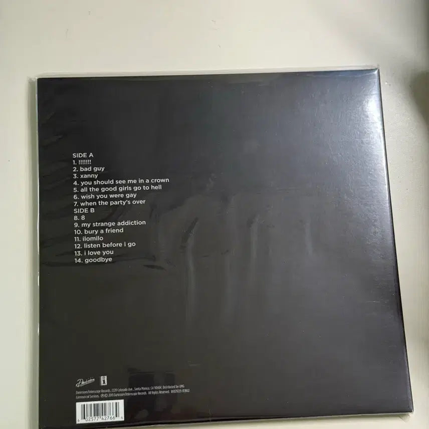 [BUNJANG] Billie Eilish 1st Album LP Yellow Edition / 빌리 아일리시 wwafaswdwg 1집 lp 옐로우반