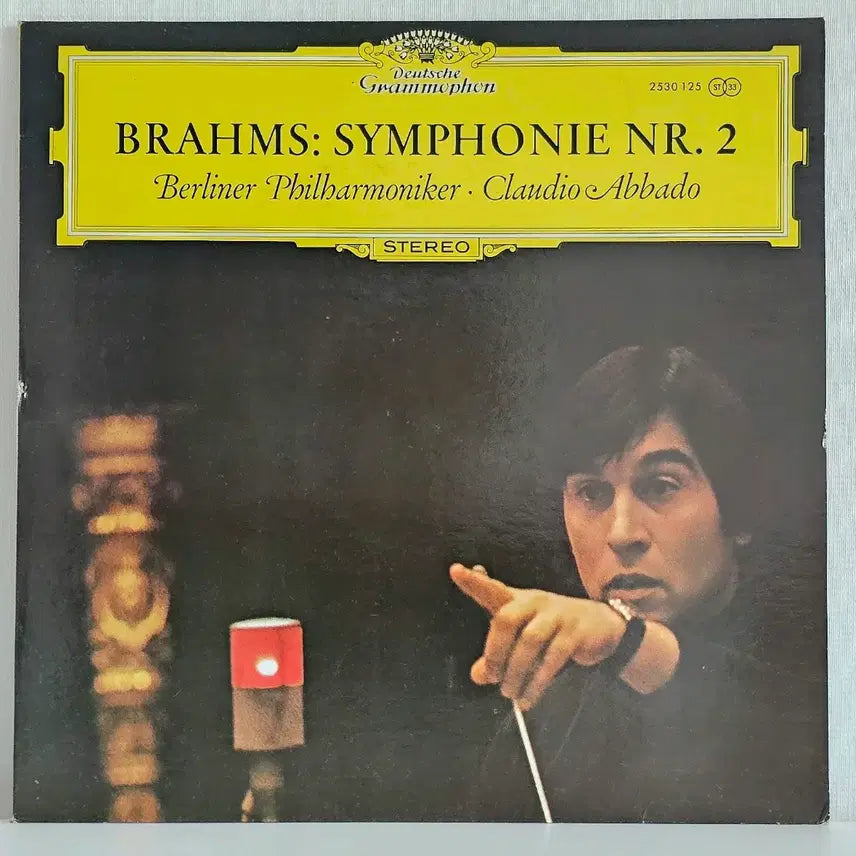 [BUNJANG] Brahms Symphony No. 2 LP - Claudio Abbado / 브람스 교향곡 2번-클라우디오 아바도 지휘 LP