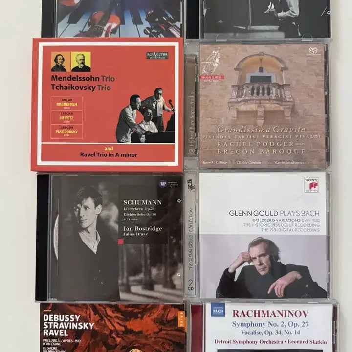 [BUNJANG] Imported Classical Music CD Bundle Set (16 CDs, Includes Out-of-Print Albums) / 수입 클래식 CD 16장 일괄 (절판 음반 포함)