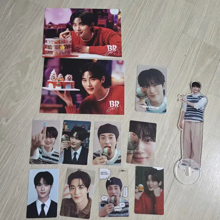 [BUNJANG] Byeon Woo Seok Baskin Robbins Photocard Bundle Set / 변우석 배스킨라빈스
