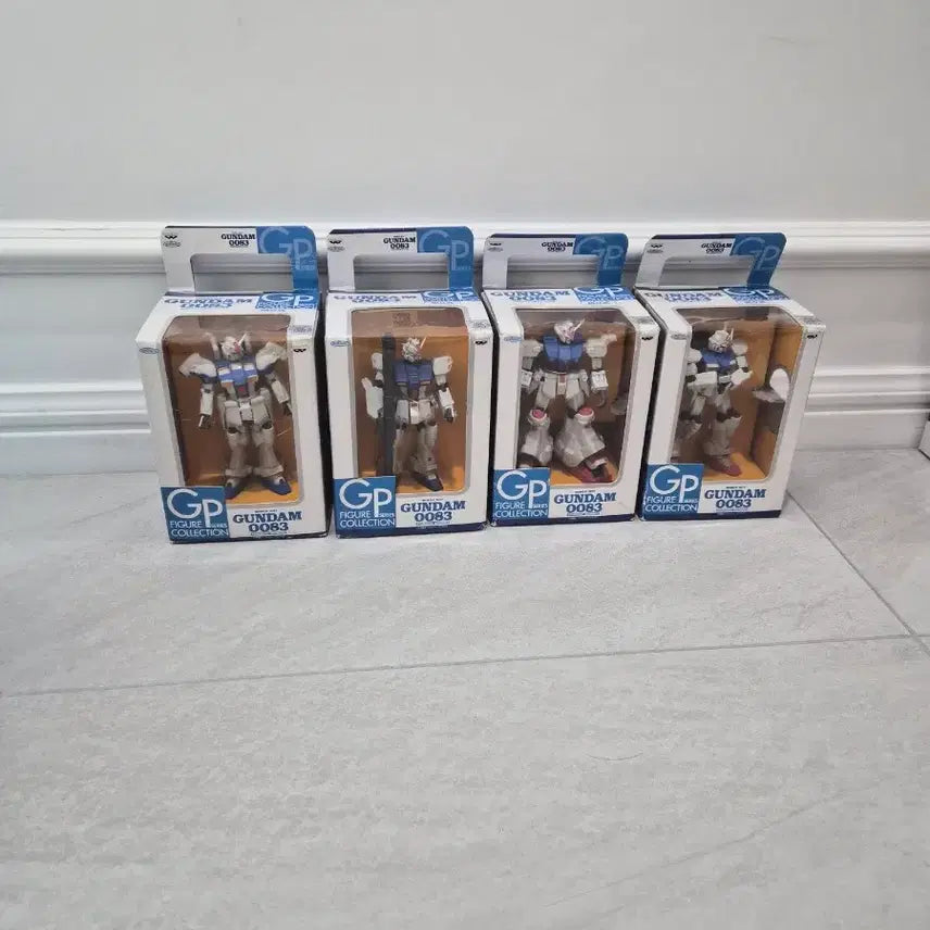 [BUNJANG] Mobile Suit Gundam 0083 GP Series Full Set (4 Types, Unsealed) / 기동전사 건담 0083(2002년도)GP시리즈 4종 풀세트(미개봉)