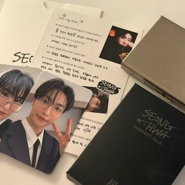 [BUNJANG] Ateez Seonghwa Birthday Photocard / 에이티즈 ateez 성화 생일 엠디 md 포카 포토카드 pc poca photocard