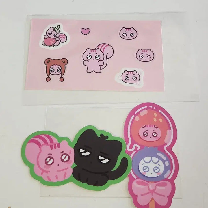 [BUNJANG] Jangrave Malrang PLAVE Split Set Stickers / 짱레이브 말랑플브 특전만 구성 일괄 판매